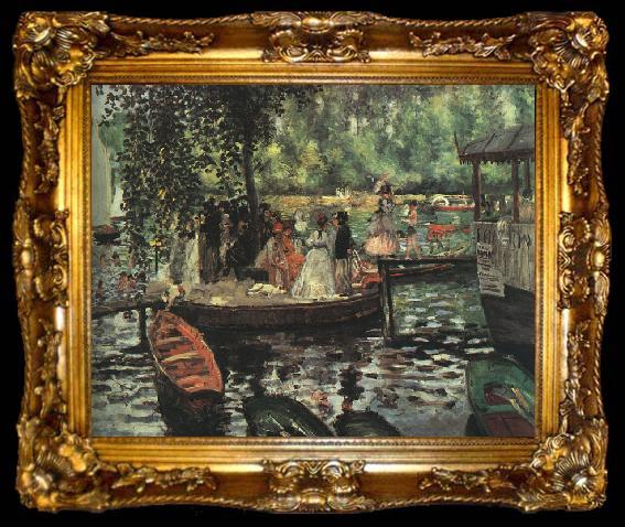 framed  Pierre Renoir La Grenouillere, ta009-2